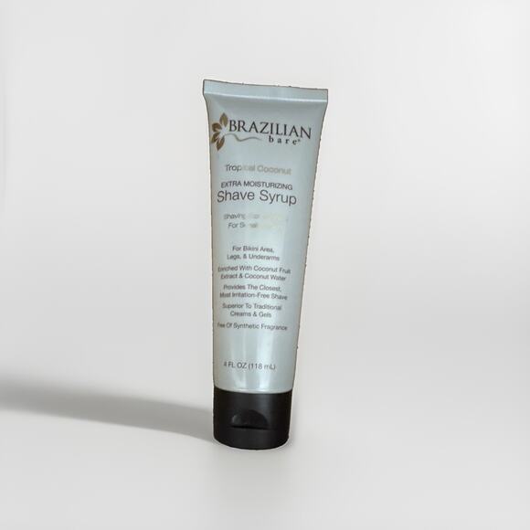 Brazilian Bare Other - Brazilian Bare Tropical Coconut Shave Syrup 4 fl oz Paraben-Free, Sensitive